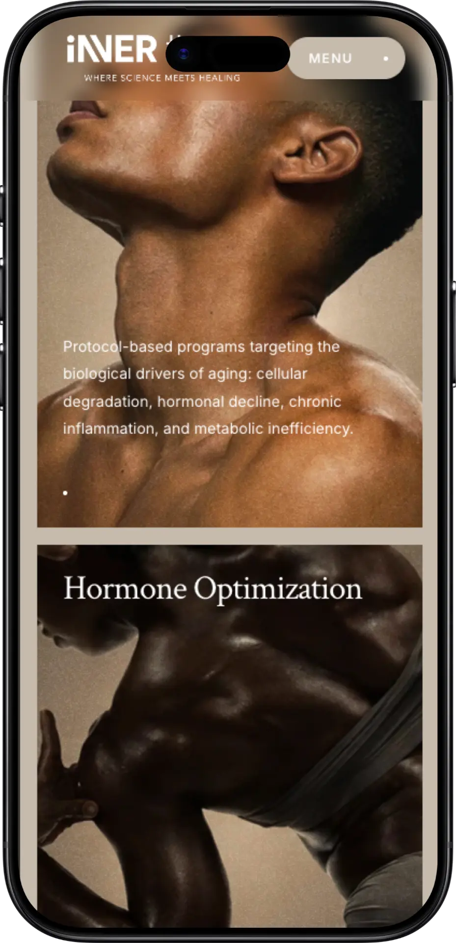 Inner Theory mobile site